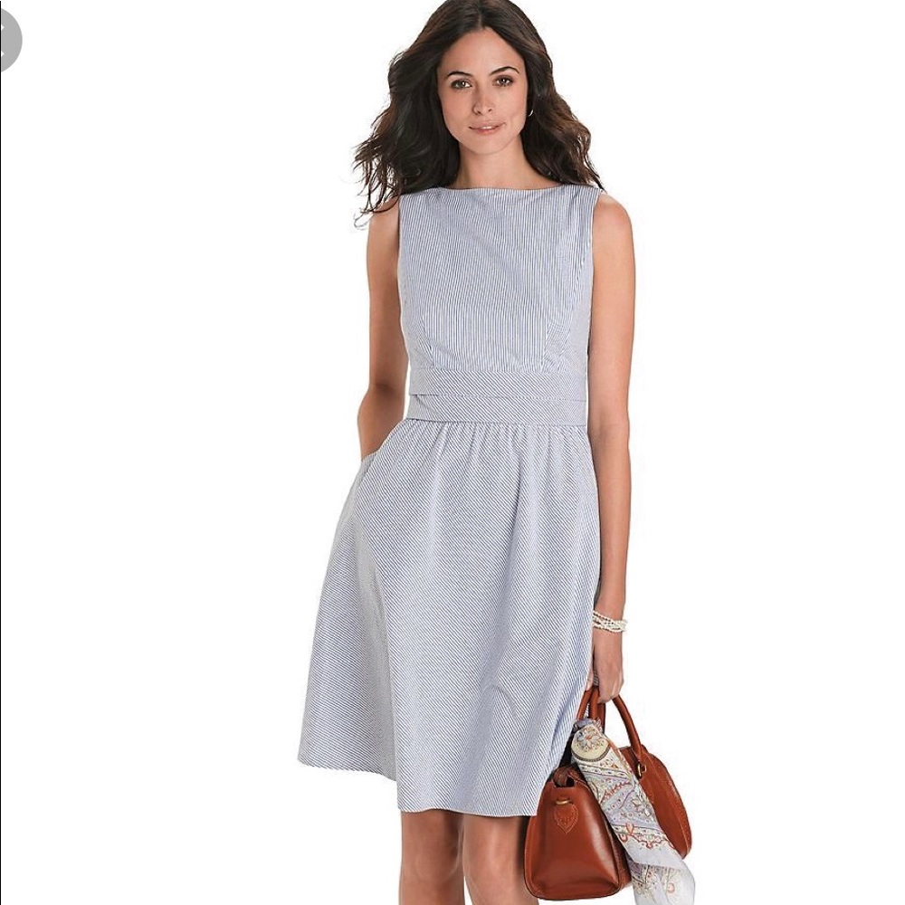 Brooks Brothers Seersucker Dress. NWOT. Size 10